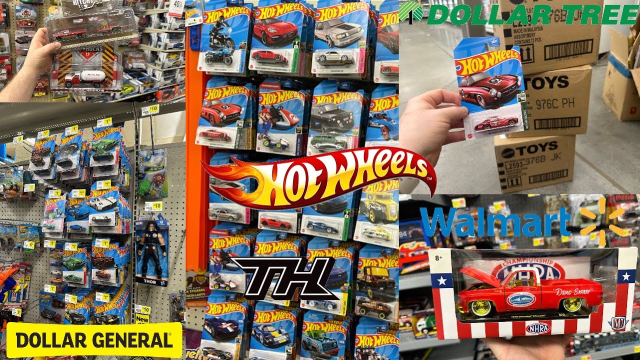 Finding Hot Wheels 2023 Super Treasure Hunts and other Chase Pieces from M2 Machines and Greenlight
