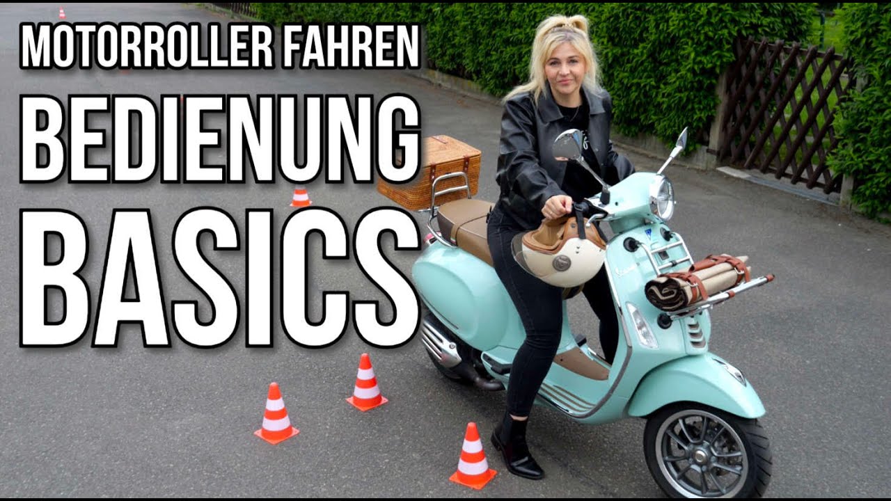 MOTORROLLER fahren 