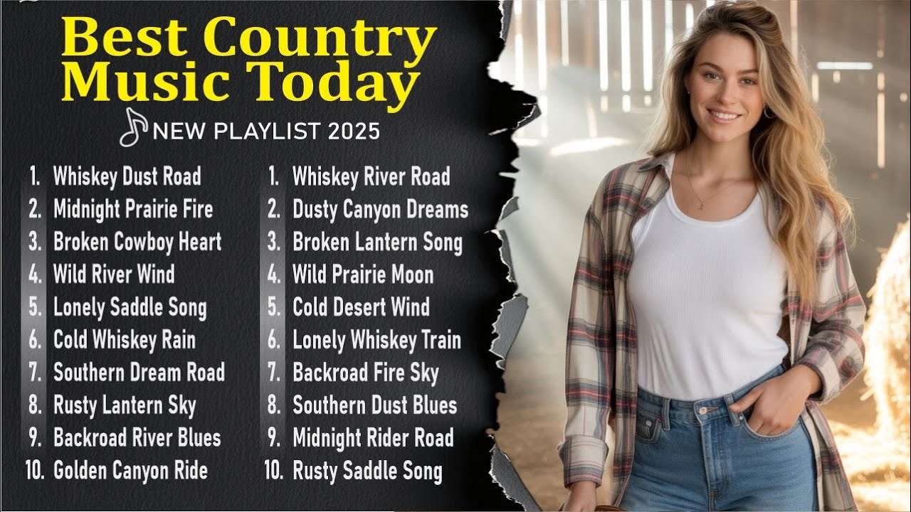 Country Music 2025 - Top Songs Playlist | Morgan Wallen, Luke Combs | Relaxing Playlist