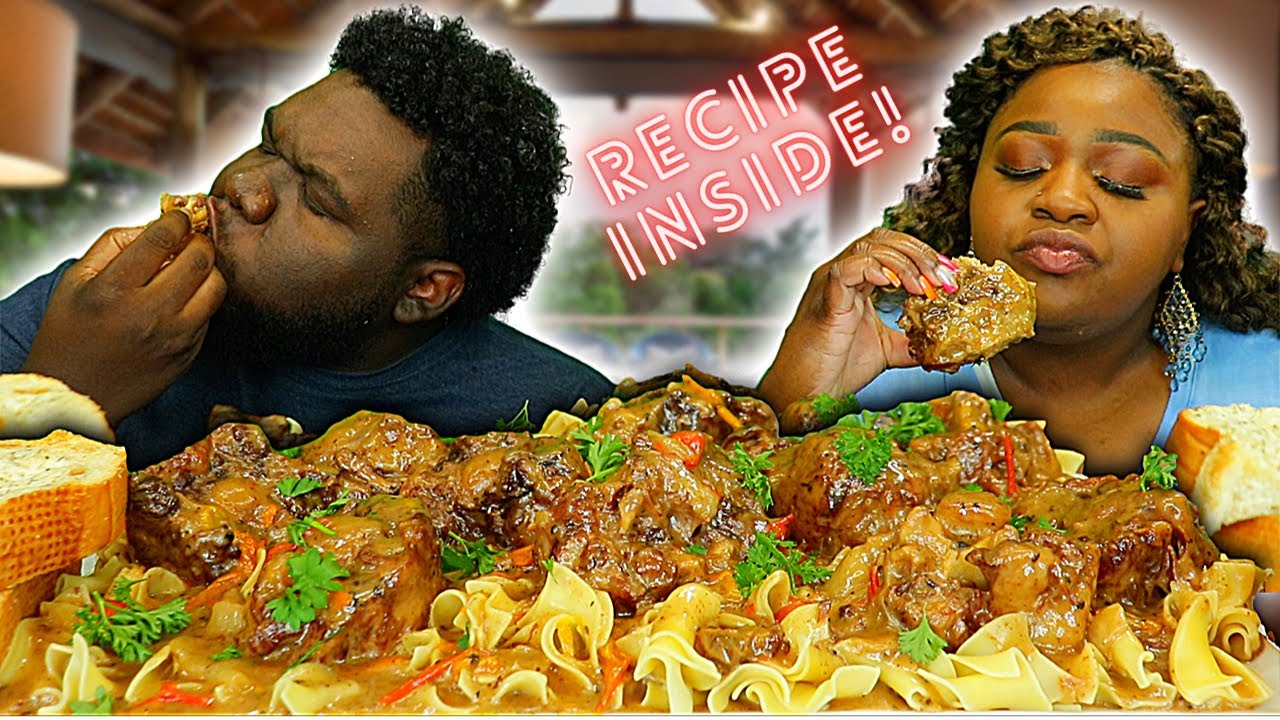 THE BEST TENDER OXTAILS & GRAVY RECIPE!!! | HASTAG THE CANNONS | MUKBANG EATING SHOW!!!!