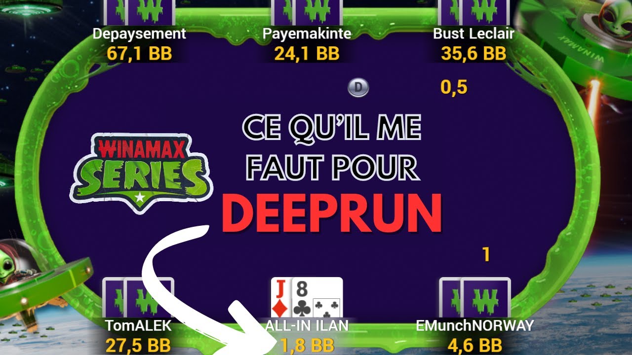 Review DEEPRUN Winamax Series MYSTERY MILLION - 2/3