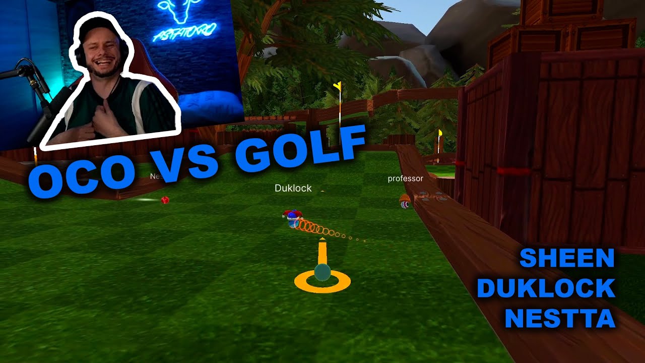 Nejvíc ADHD golf s Sheenem, Duklockem a Nesttou!!