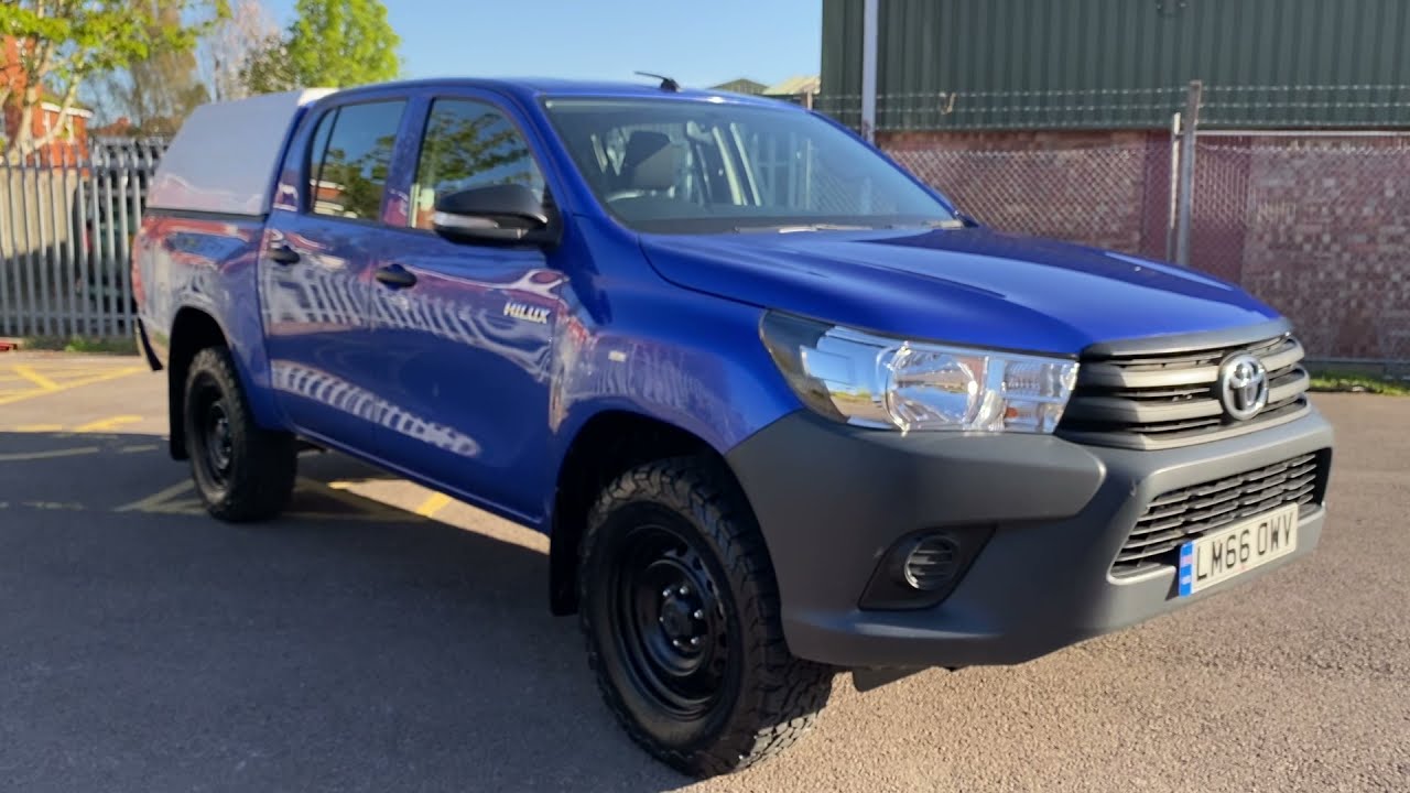 2016 Toyota Hilux Active for sale @ Vans Today Worcester