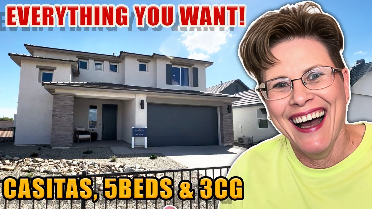 Surprise AZ Homes | Casita Home + 5 Bedroom with Loft by Dream Finders Homes