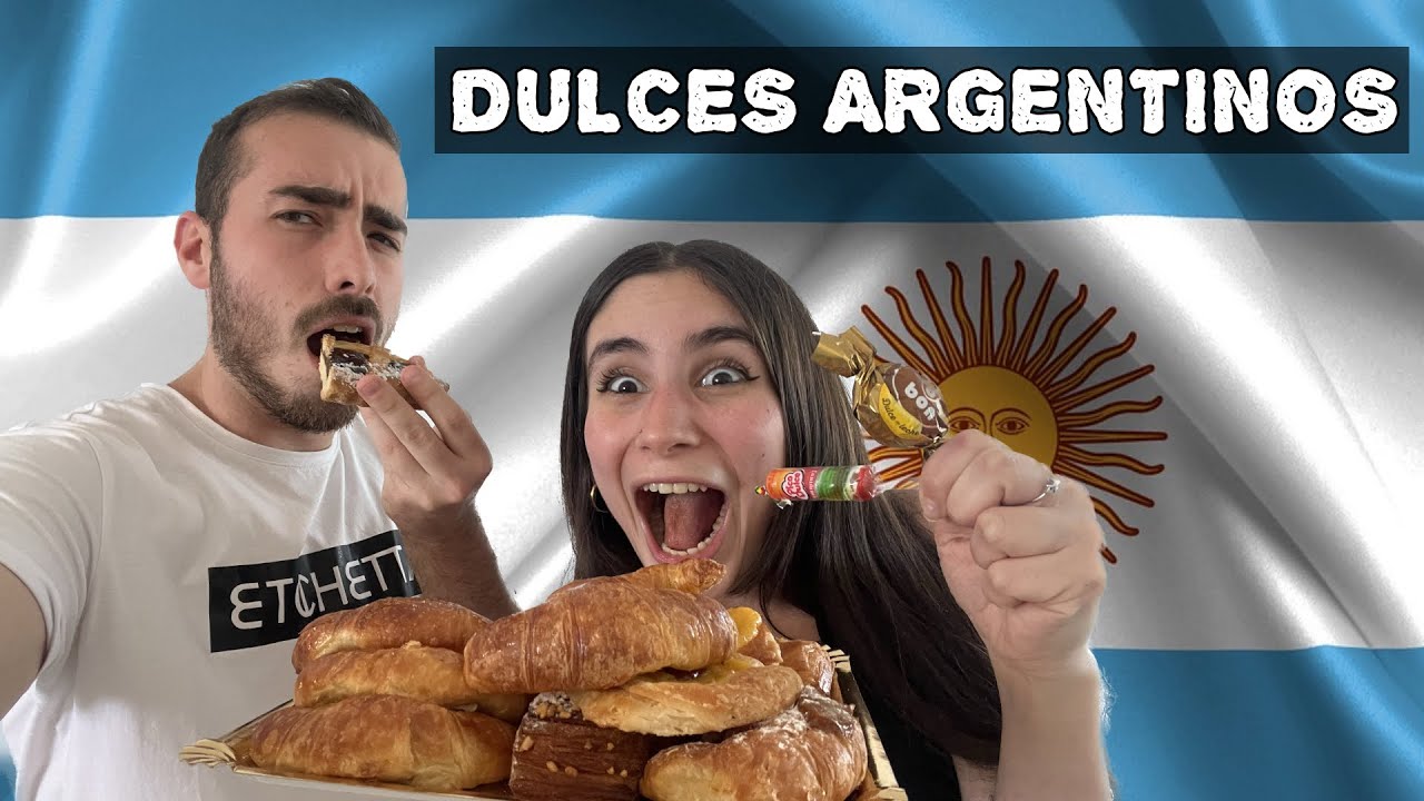 Probando Dulces Argentinos Con Melina Vallejos Por Primera Vez !