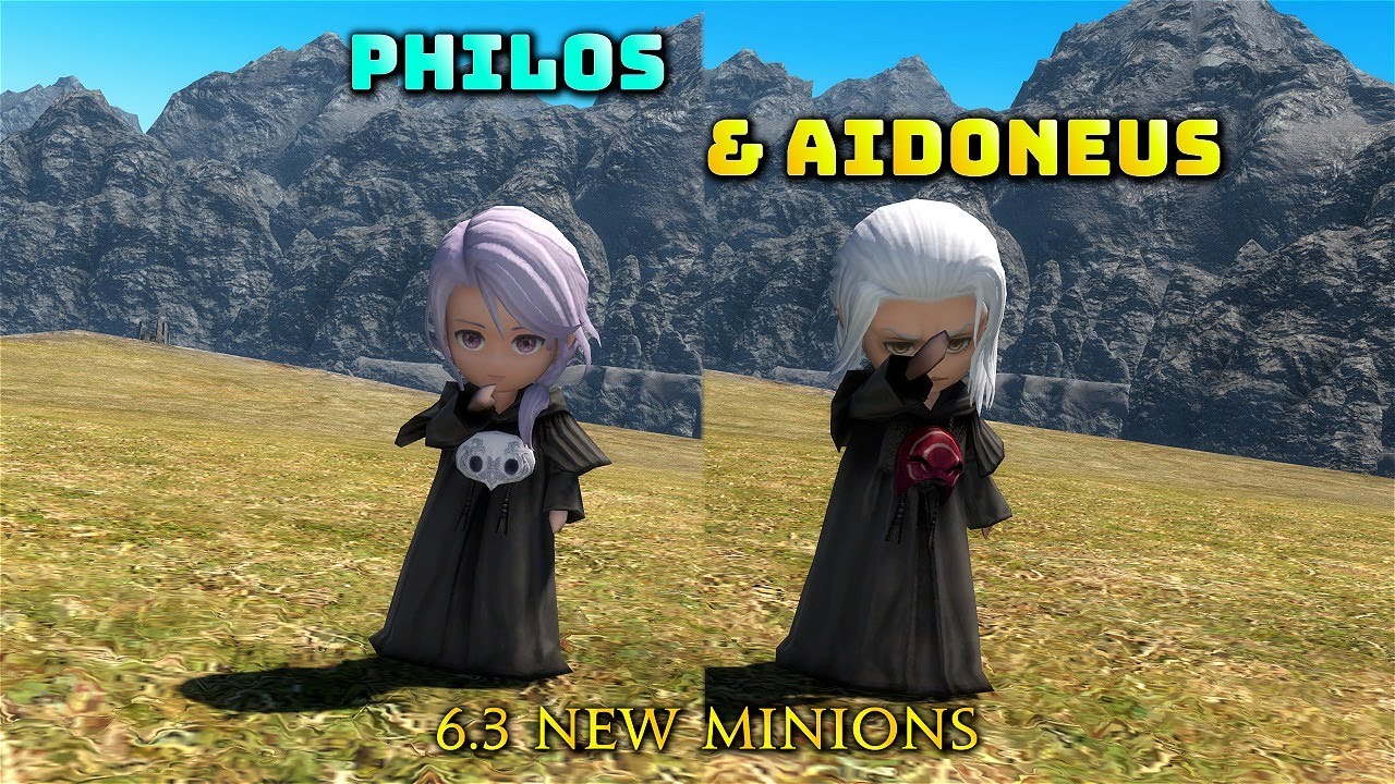 FFXIV: Nakręcamy Minionki Filosa i Aidoneusa!
