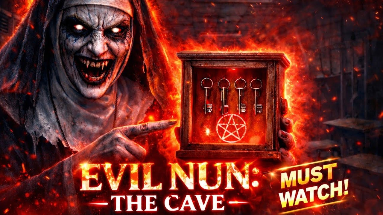 EVIL NUN FOUND ME... CAN I BREAK THE KEY BOX?! 😱