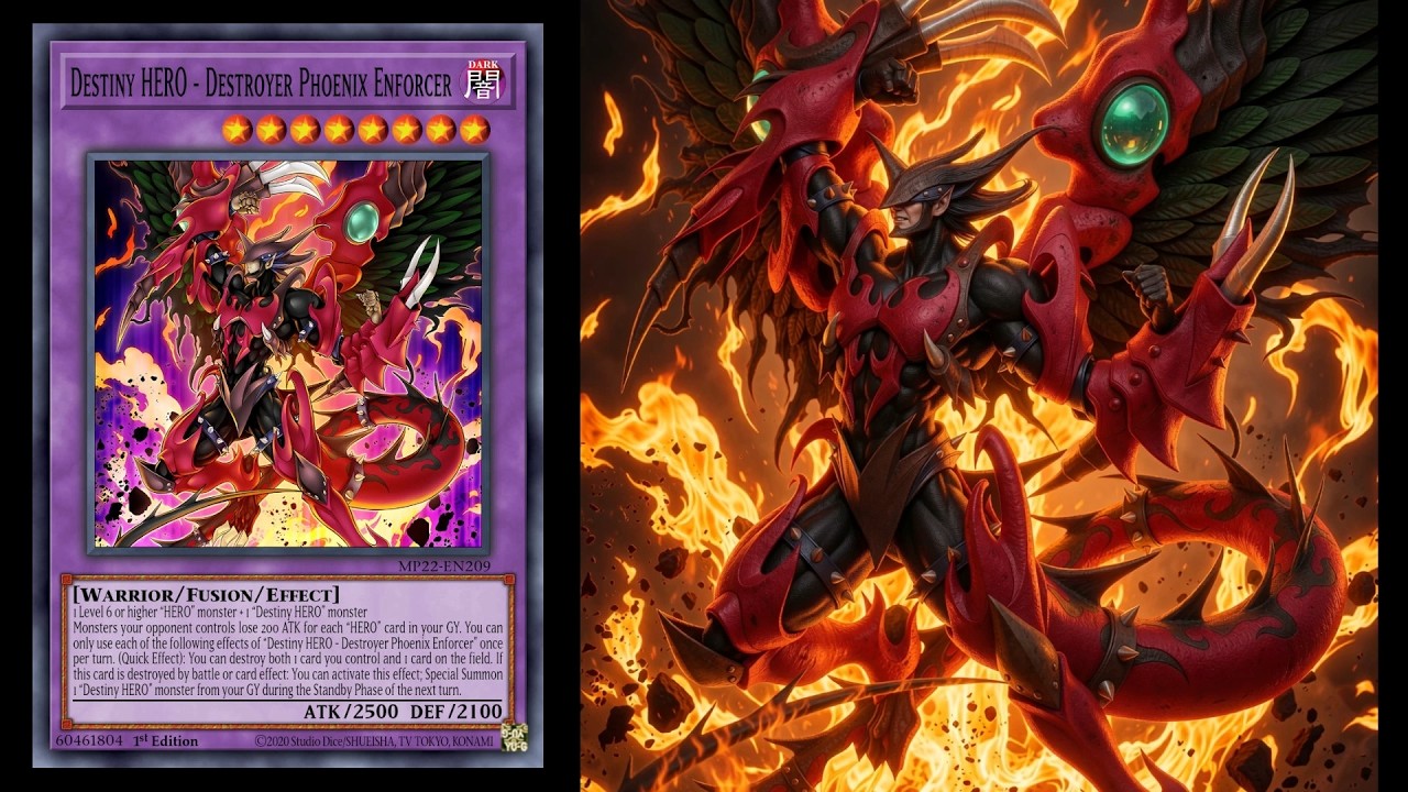 Yugioh Monsters - Destiny heroes