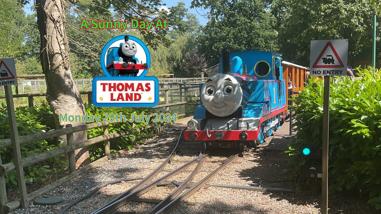A Sunny Day At Thomas Land: Monday 29th July 2024