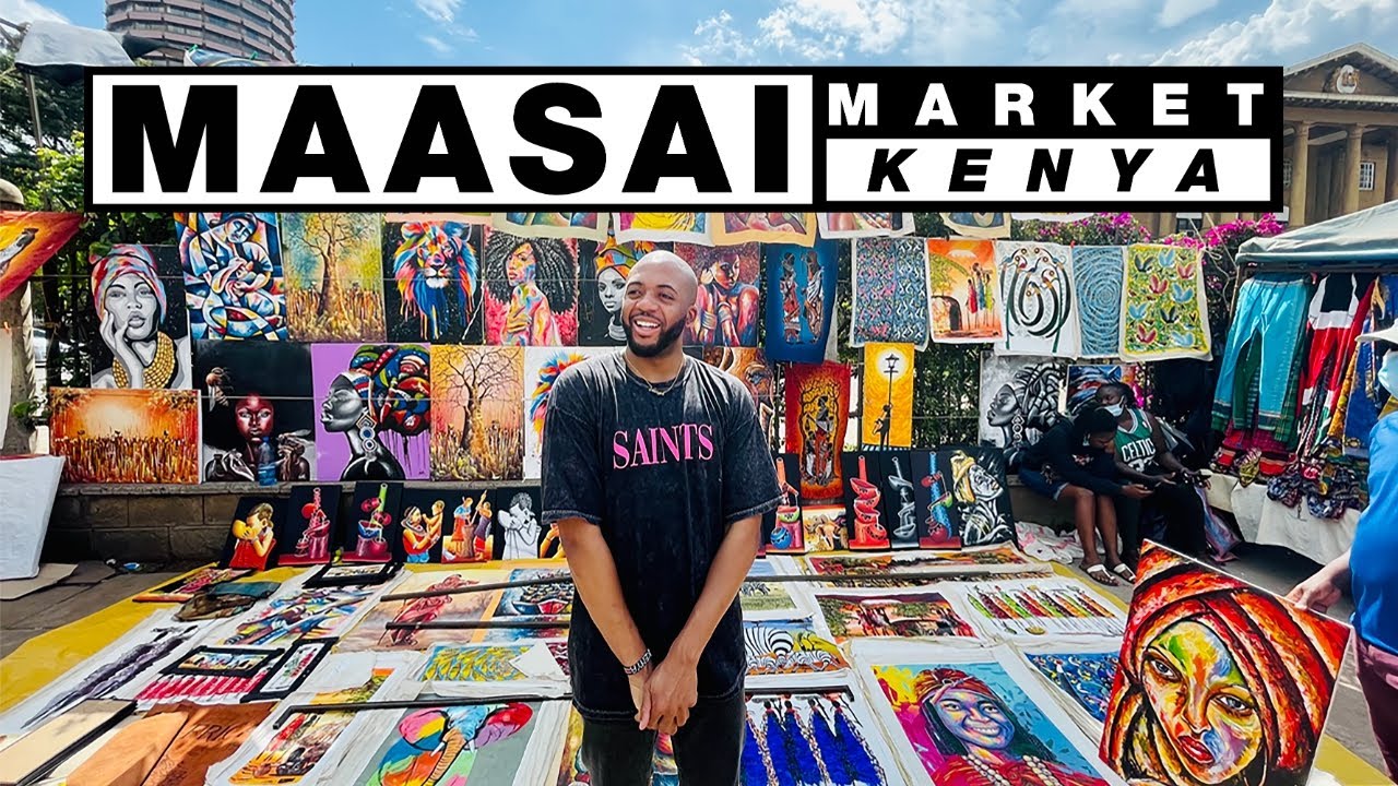 Explore The Maasai Market, Largest Art and Craft Market in Kenya | Nairobi