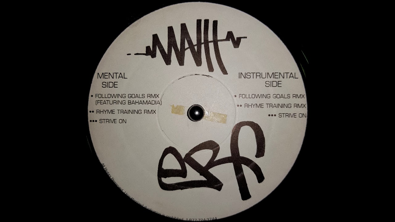Mathematik - Following Goals (Down To Erf Remix Instrumental) (1999) [Promo]
