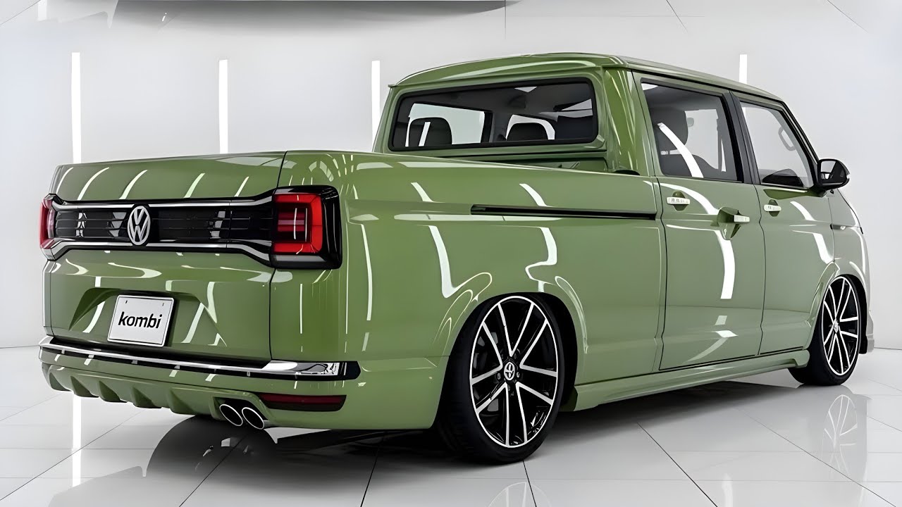 2026 Volkswagen Kombi Pickup Is Here – The Legendary Van Just Became a Truck!