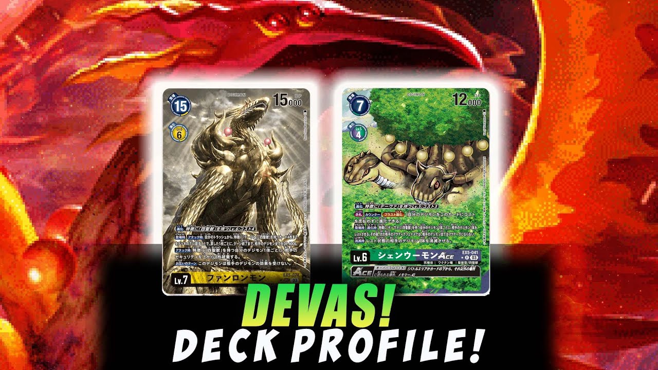 1ST PLACE! Devas Deck Profile (Digimon EX5 ENG)