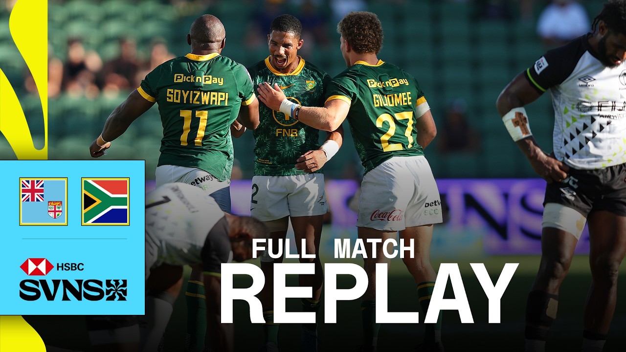INSTANT CLASSIC in Perth 😲 | Fiji v South Africa | HSBC SVNS Perth 2026 | Full Match Replay