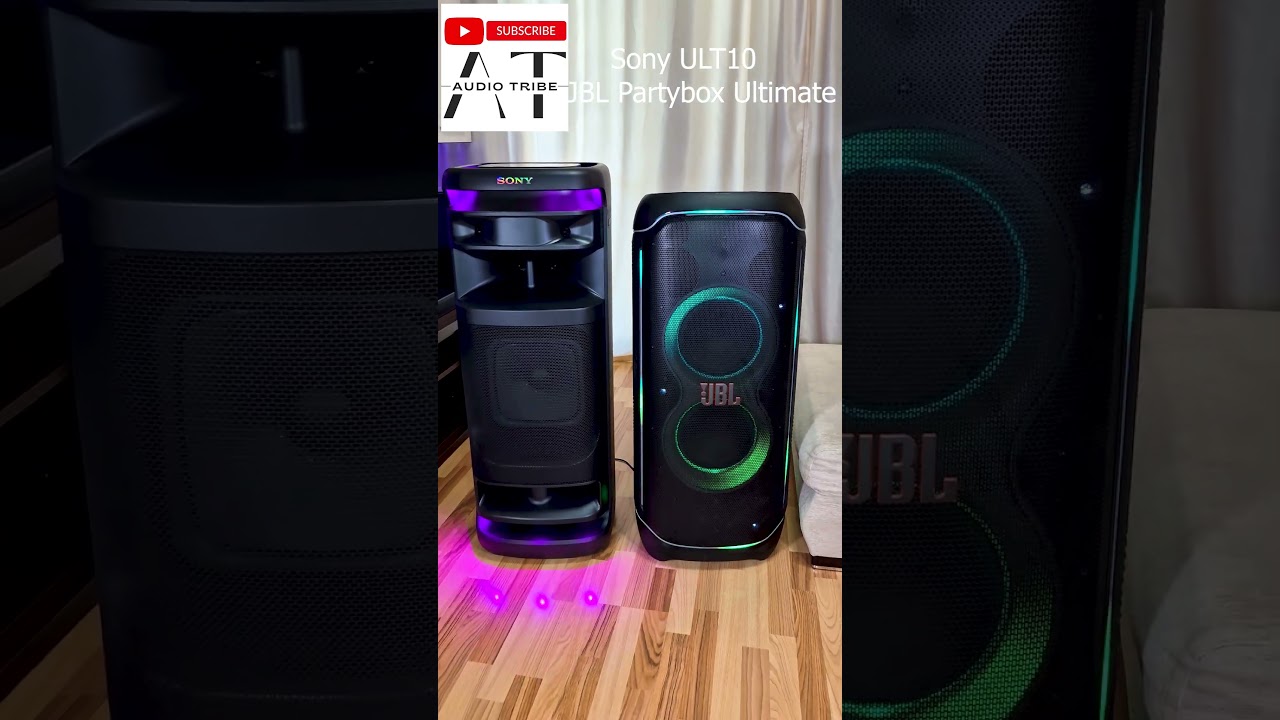 Can Sony Ult Tower10 & JBL Partybox Ultimate SHAKE the House?