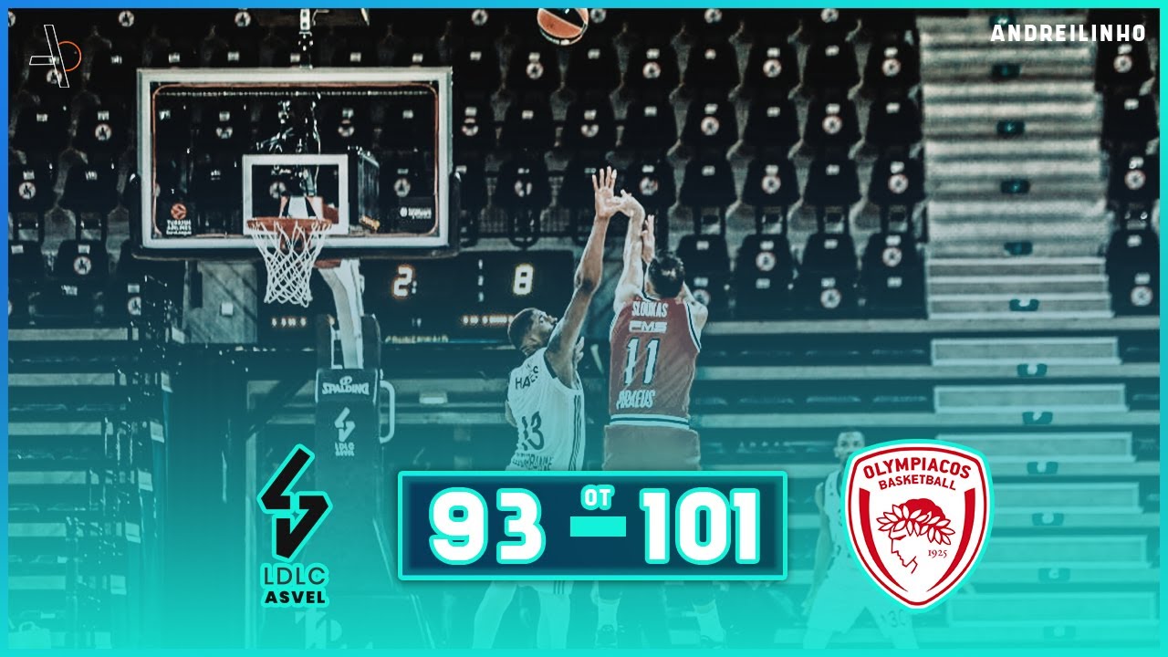 LDLC ASVEL Villeurbanne - Olympiacos Piraeus |93-101 OT| ● Full Highlights ● Round 10 (Rescheduled)