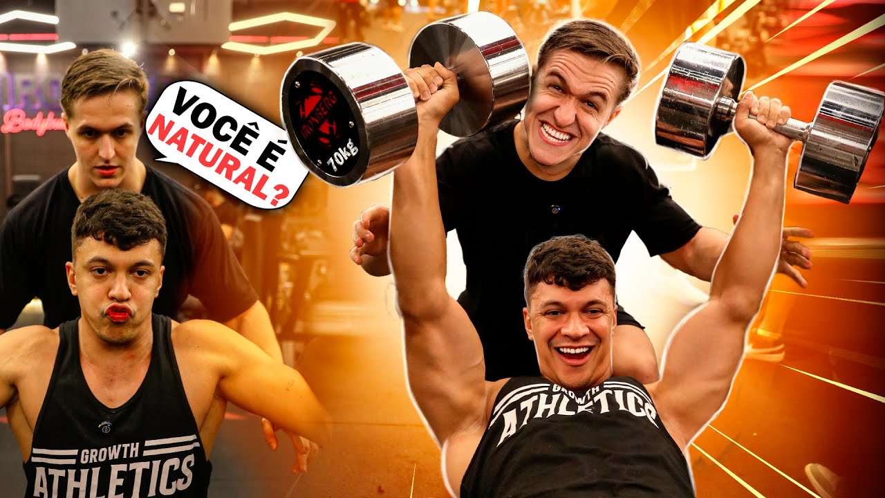AGUENTEI O MÁXIMO POSSÍVEL NO RETO! BATI MEU RECORDE! ( ͡° ͜ʖ ͡°)  ft. Ícaro Lermen