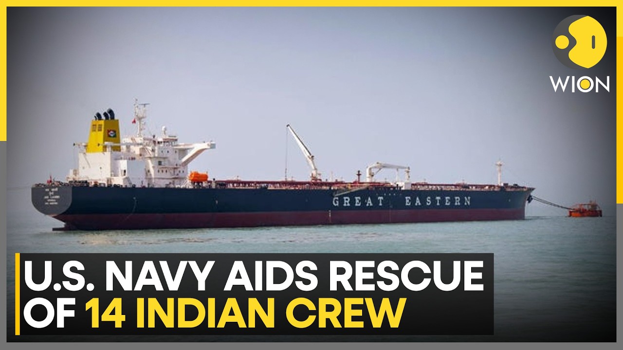 Oman Sea Rescue: 14 Indian Sailors Brought To Safety After Vessel Distress | WION