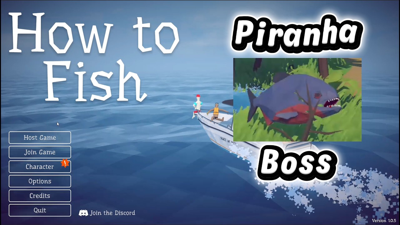 Как победить босса-пиранью &mdash; Геймплей How to Fish