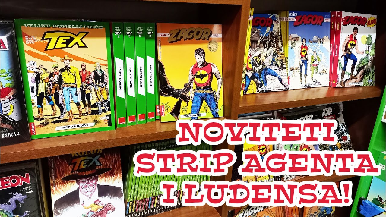 Stigli noviteti Strip Agenta i Ludensa!