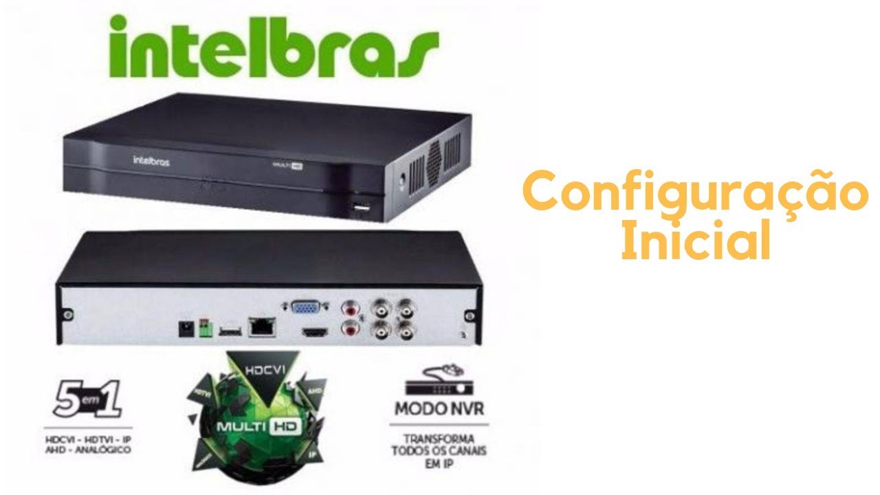 Como Configurar o DVR Intelbras MHDX1008 #03
