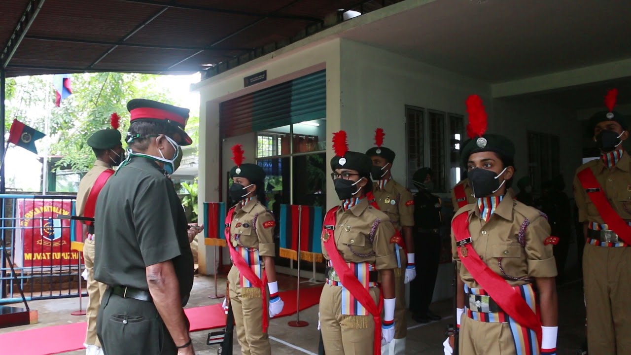 NCC GUARD OF HONOUR || ST. PETER'S COLLEGE, KOLENCHERY