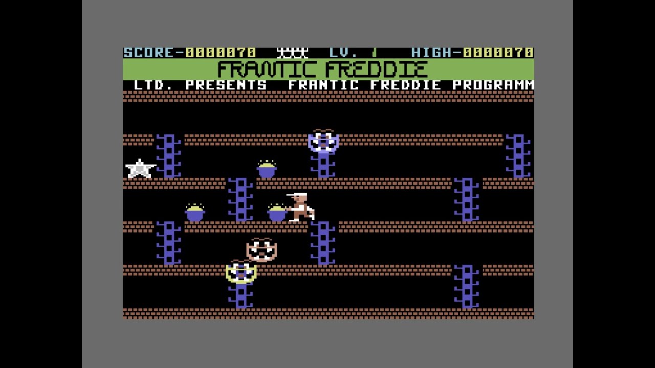Frantic Freddie (C64 Longplay)