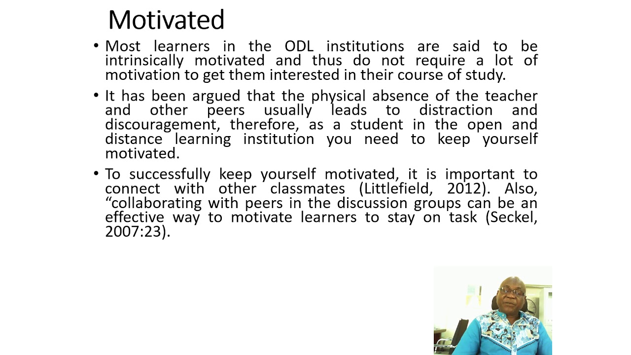 Learners Characteristics