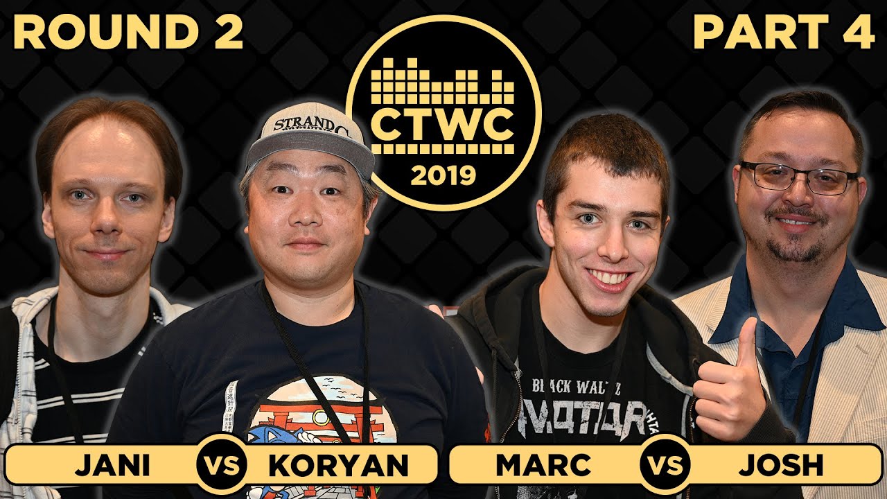 2019 CTWC Classic Tetris Rd. 2 - Part 4 - KORYAN/JANI + MARC/JOSH