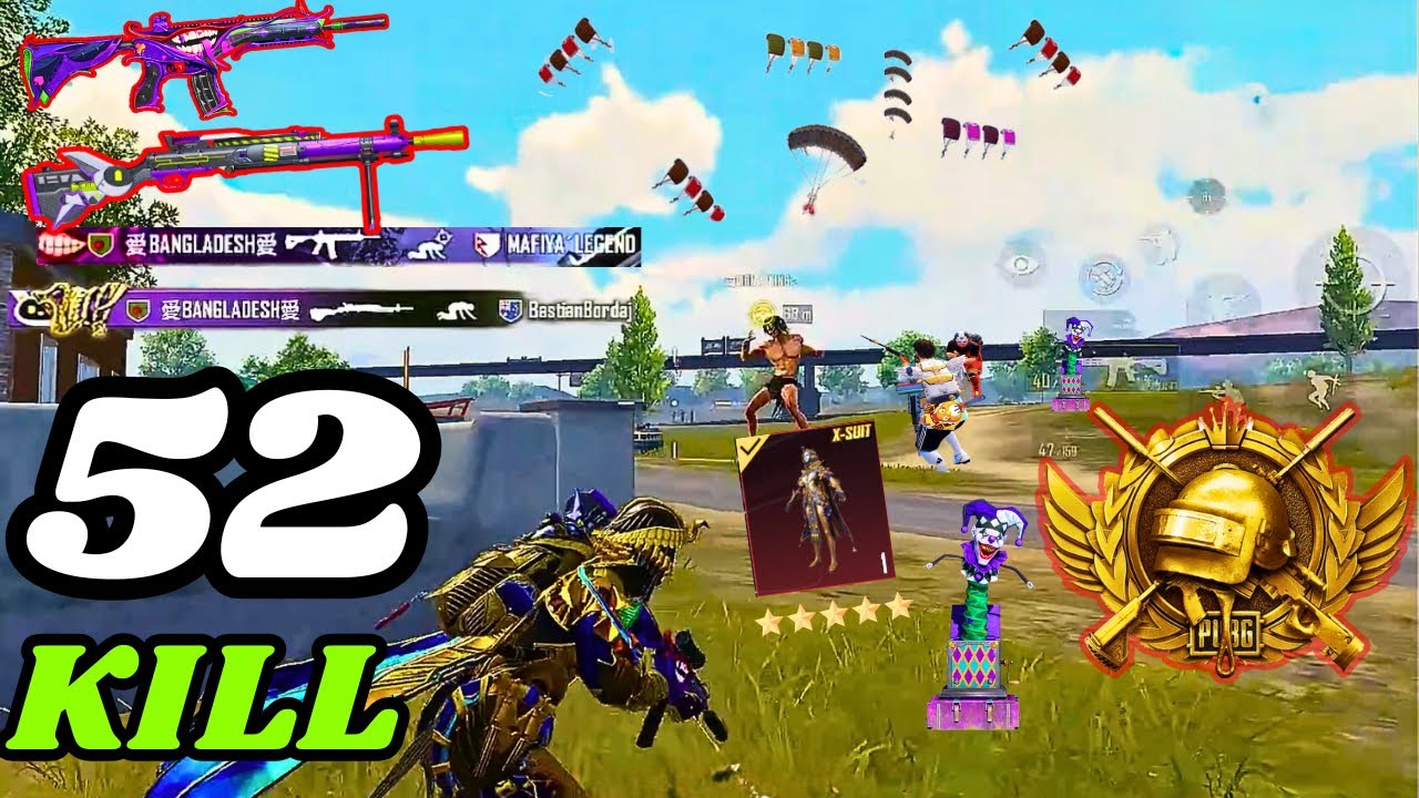 52 Kills!!😱 NEW SEASON SUPER AGRESSIVE GAMEPLAY | 😍Pubg Mobile |