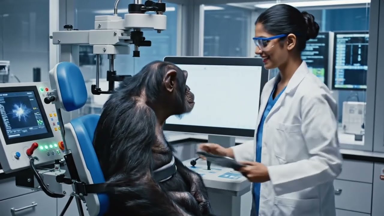 Big Monkey Gets Angry During Experiment | Ap VS Human | @SheezEra​