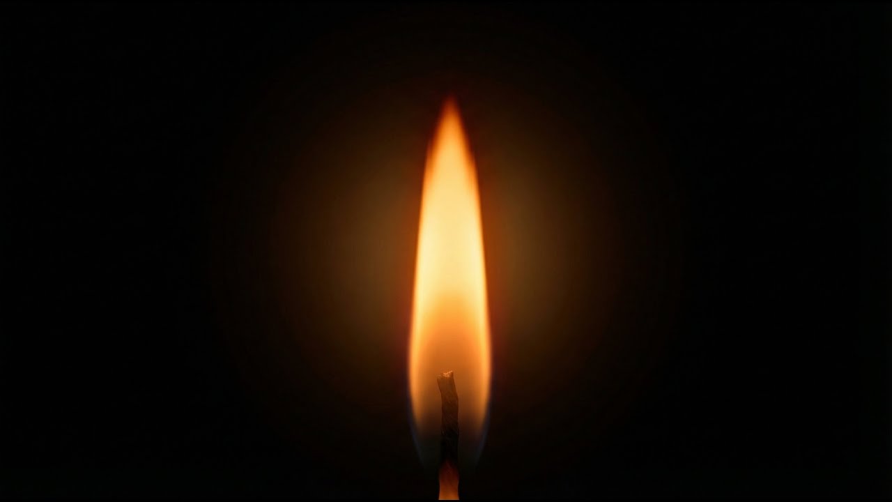 Candlelight Room at 2 AM 🌙 Deep Sleep Ambient | Calm Night Atmosphere | HoursSilent