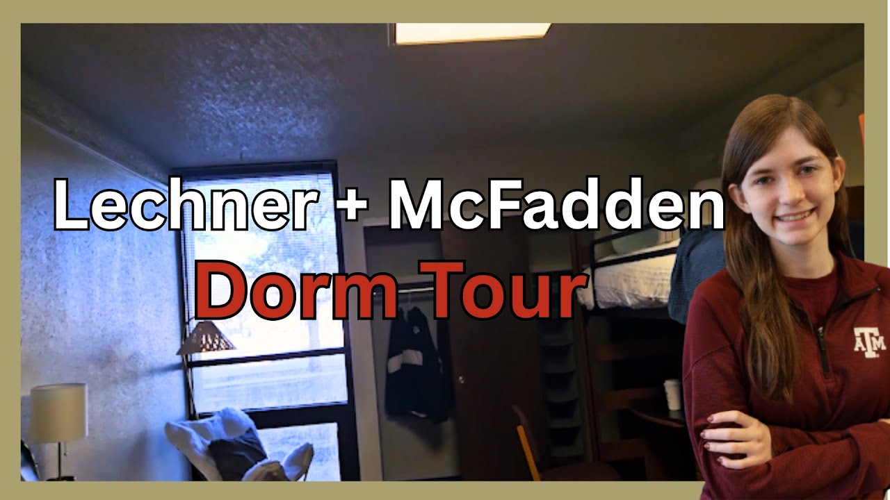 Texas A&M Lechner McFadden Dorm Tour (Honors Dorm)