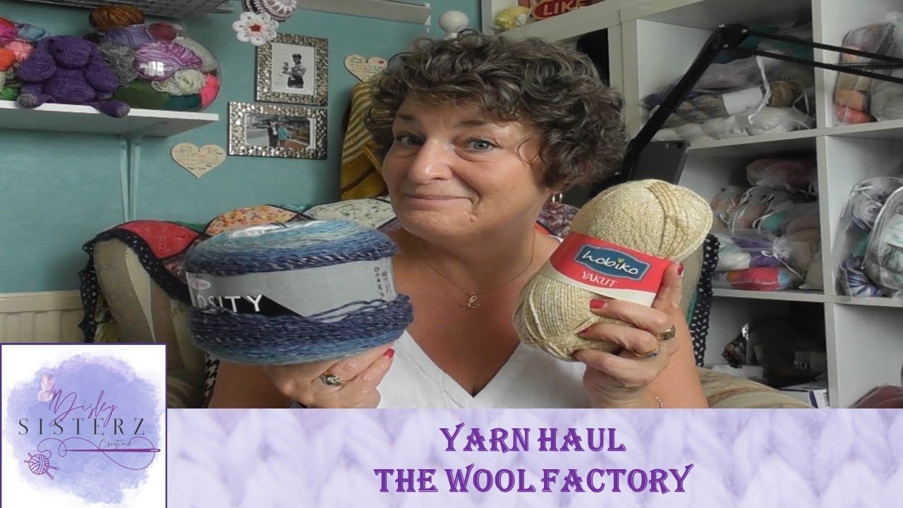 Yarn Haul - The Wool Factory #yarnhaul #crochet #knitting #doingalinda