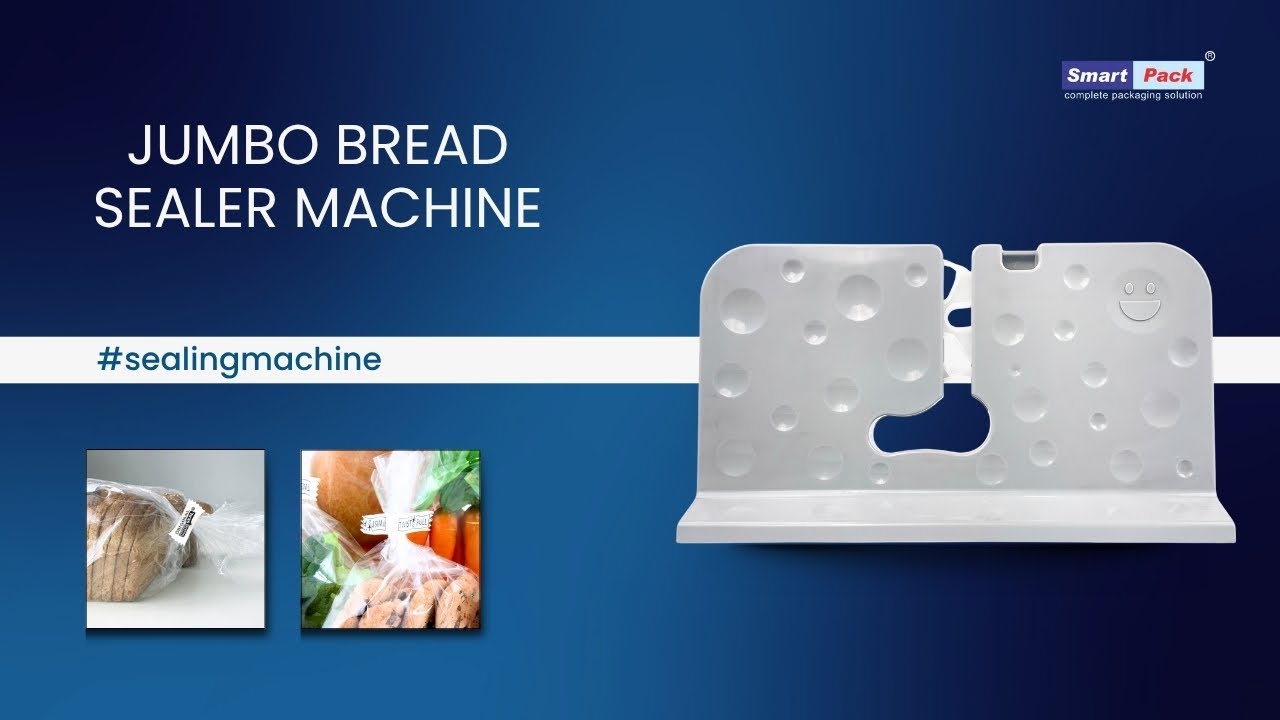 JUMBO BREAD SEALER MACHINE | SMART PACK INDIA | Contact- 9109108483