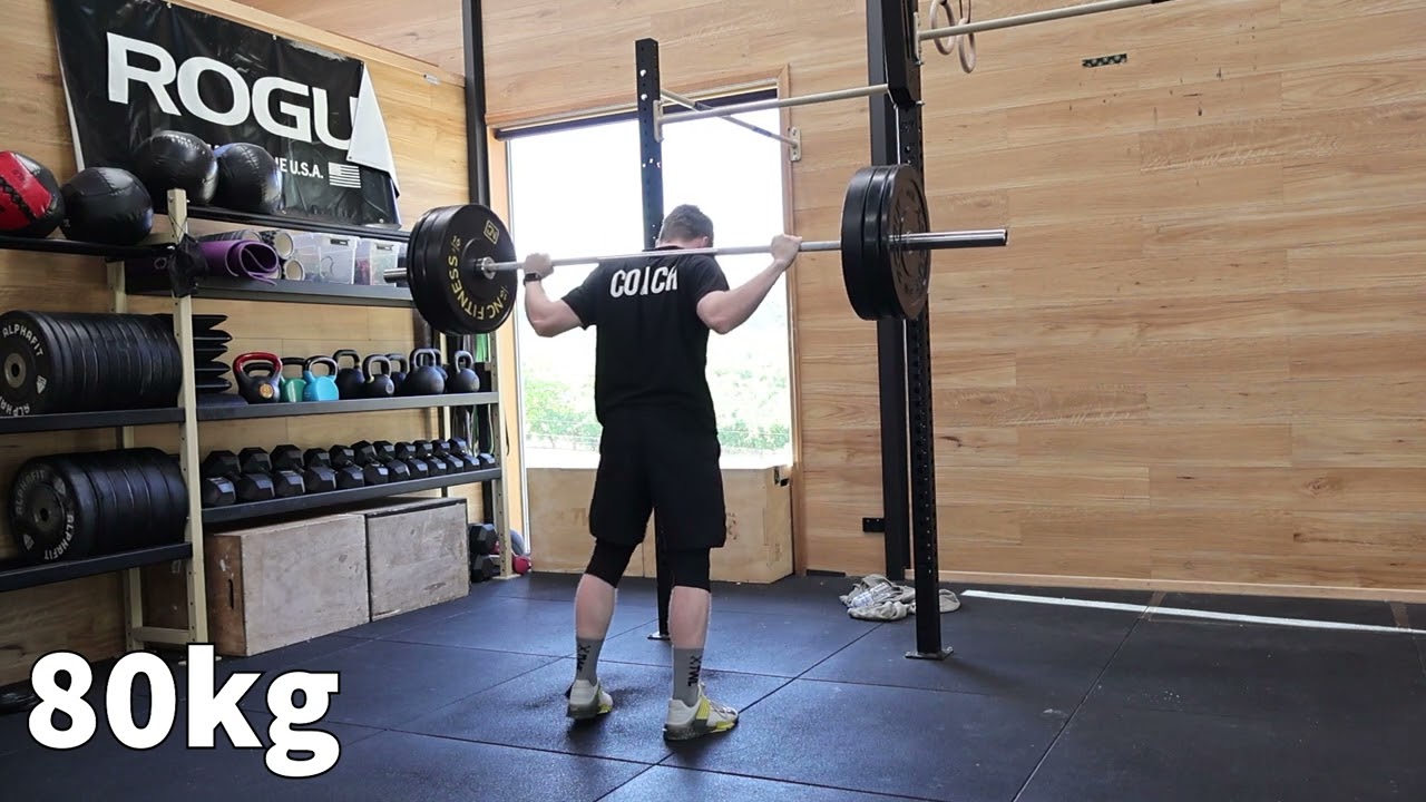 Road to Regionals Day 16 (sweaty workout)
