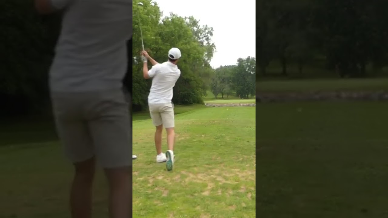 Hole 8 at Silver Spring. Steven always hitting good shots here!