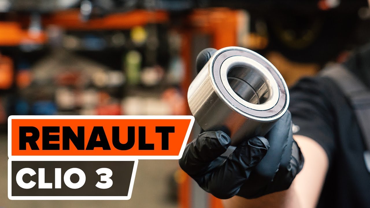 Så byter du fram hjullager på RENAULT CLIO 3 [AUTODOC-LEKTION]