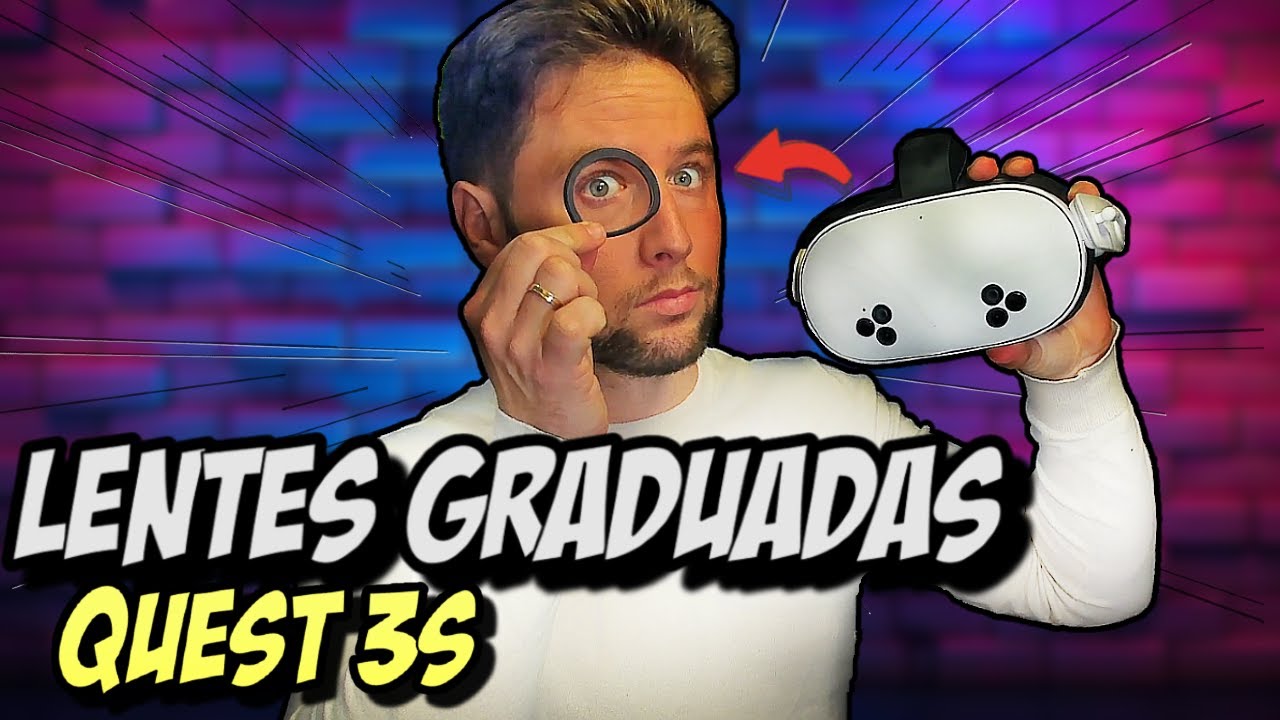 Lentes Graduadas VR Rock para Meta Quest 3: ¡Mejora tu Experiencia VR sin Gafas! #MetaQuest3 #VRRock