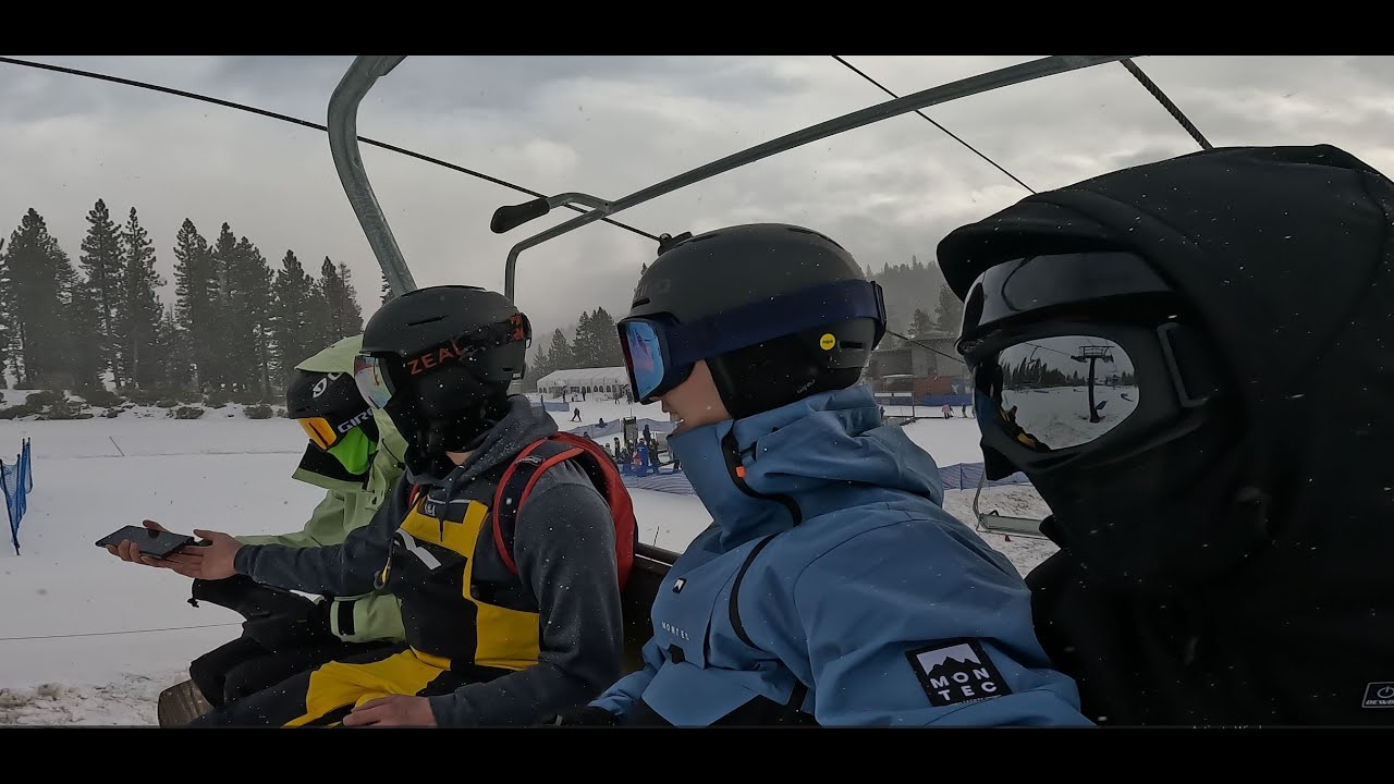 How To S Turn With Heel/Toe Side Braking at Northstar California Resort Snowboarding
