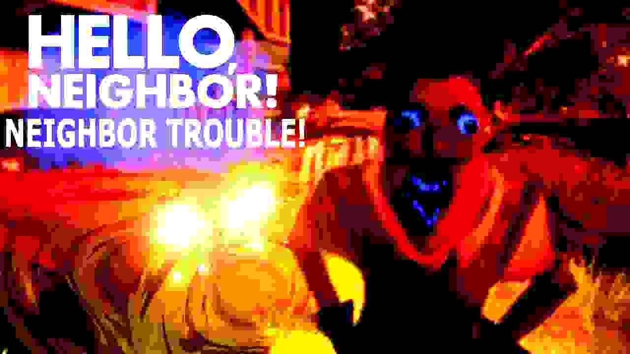 [FNF] Neighbor Trouble V2 - [Triple Trouble - Neighbor Bash] ft @mayonnaisemanfr [+FLP]