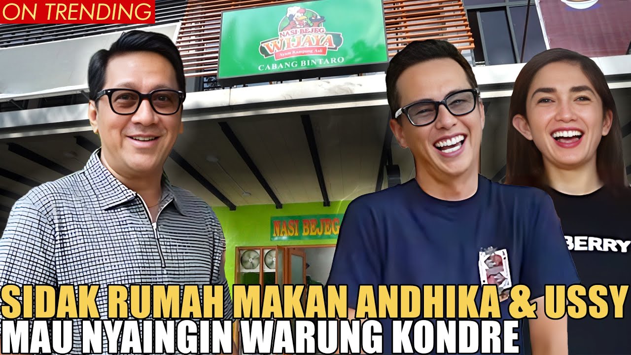 SIDAK WARUNG MAKAN ANDHIKA PRATAMA & USSY.. ANDRE KAGET TAGIHANNYA SAMPE 40 JUTA