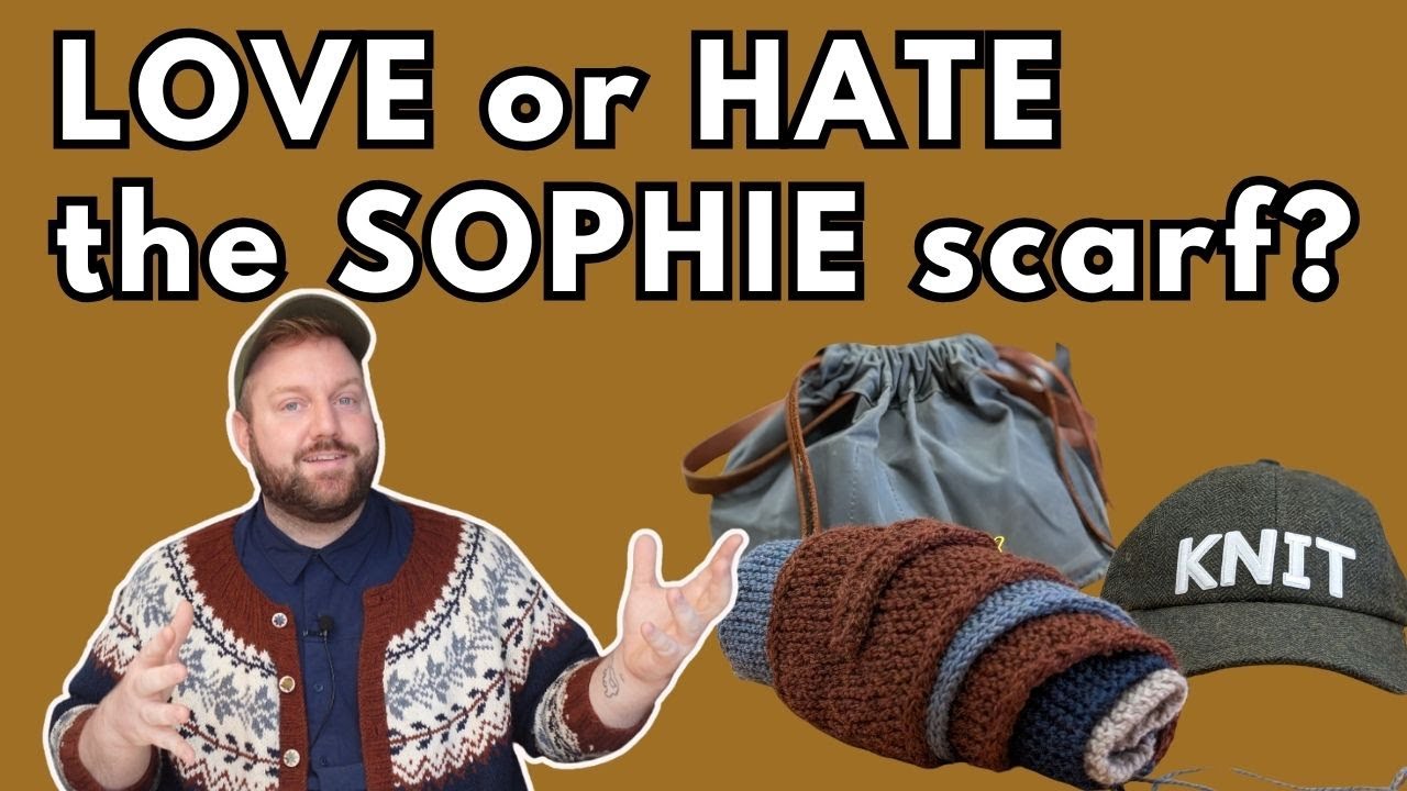 The Sophie Scarf OBSESSION—Does It Live Up to the Hype? the Sophie Scarf vs the Sophie Hood 🧶🫣