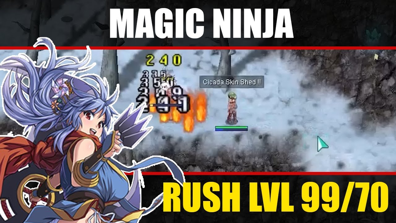 MAGIC NINJA RUSH LVL 99/70 - Ragnarok PreRenewal