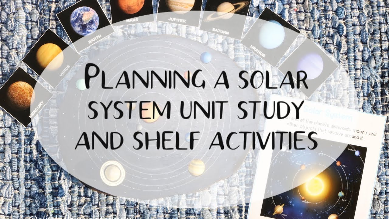 How I plan a homeschool unit study and shelf activities l Preschool and Kindergarten homeschool