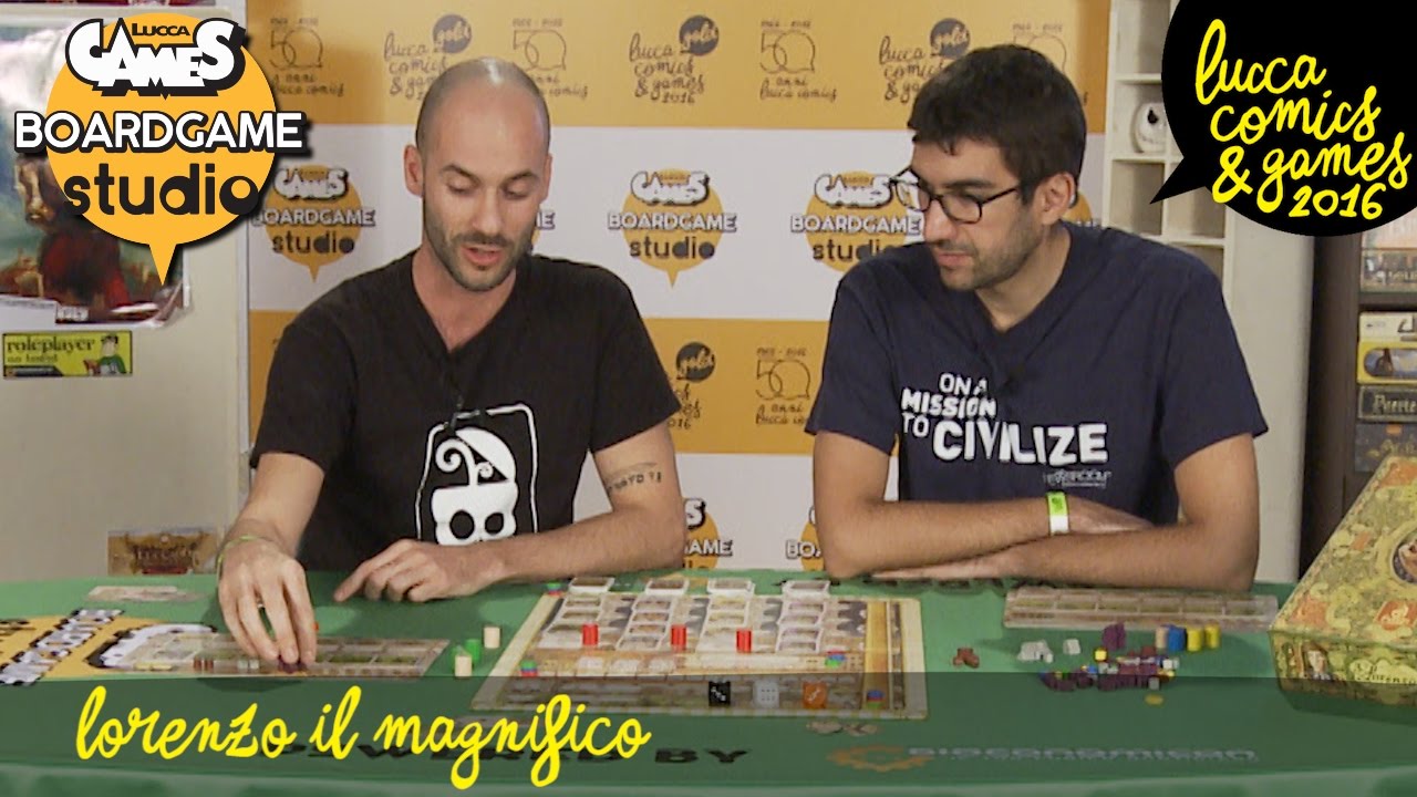 [Lucca Comics & Games] Boardgame Studio: Lorenzo il Magnifico