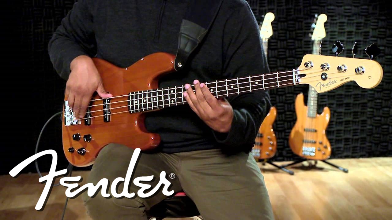 Fender Deluxe Active Jazz Bass Okoume Demo | Fender