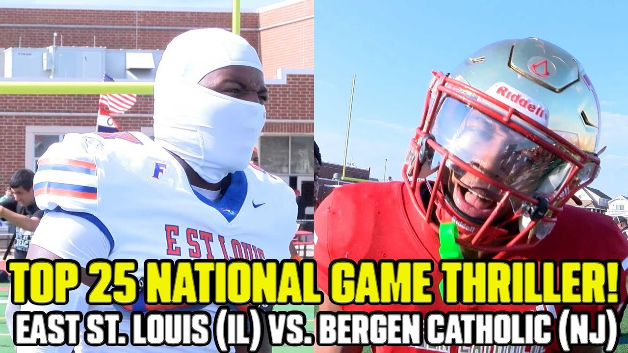 Bergen Catholic vs. East St. Louis WILD ENDING! | Top 25 National Showdown at Battle at the Beach
