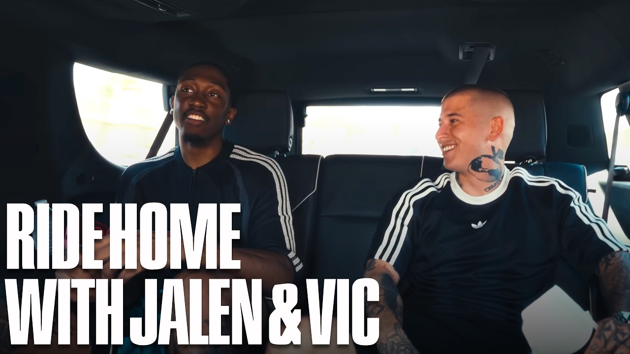 VIC BLENDS unlocked a whole new side of JALEN WILLIAMS 😂🏀