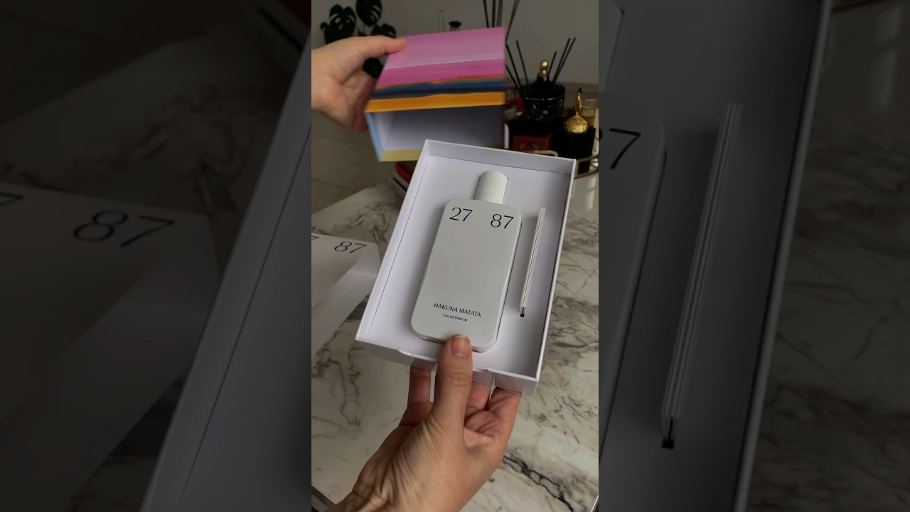 Vanilla is Over. ASMR. #perfume #niche #fragrance #2787 #banana #hakunamatata #umboxing